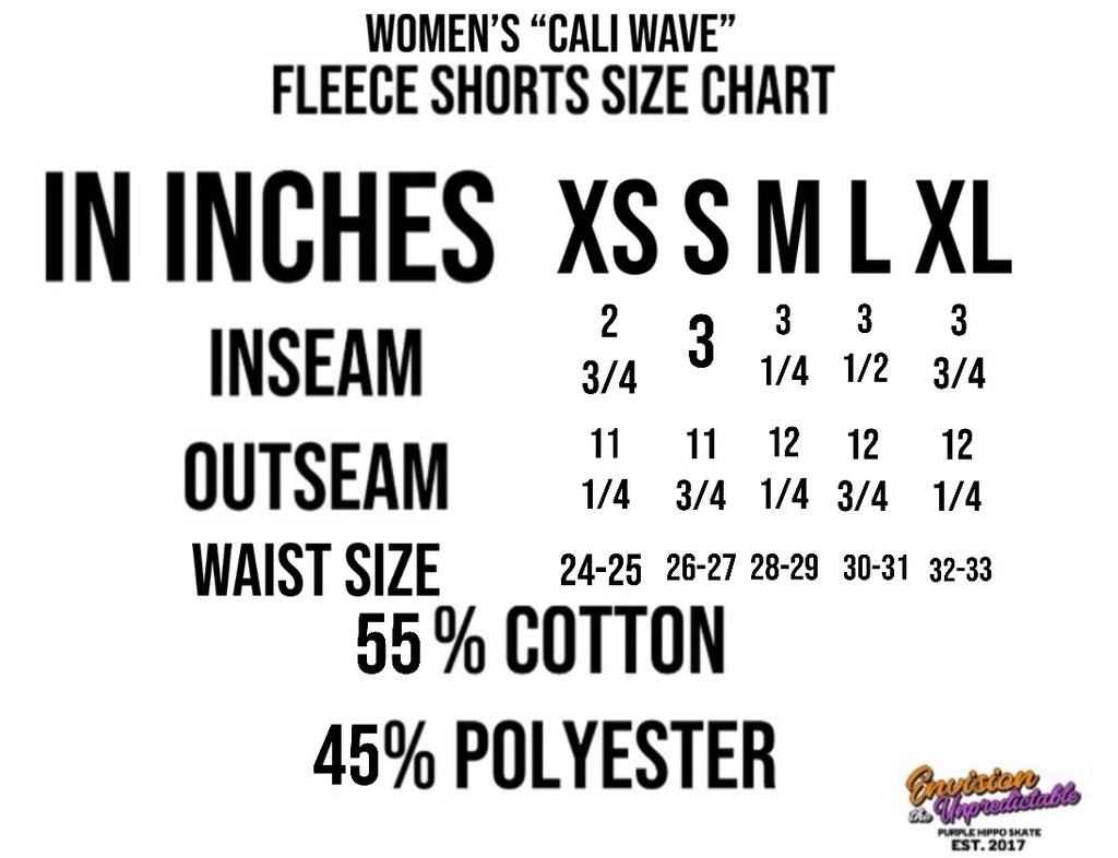 OG Women’s “Cali Wave” Fleece Shorts